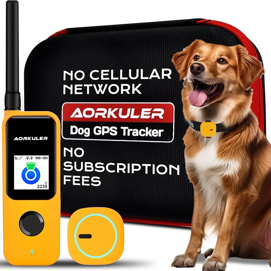 GPS Tracker am Hundehalsband